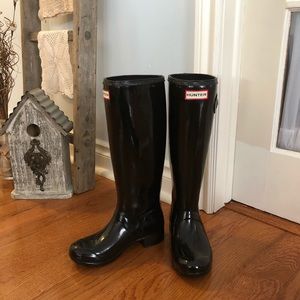 🎉NWOT: Hunter Original Tall Rain Boot: Run Large